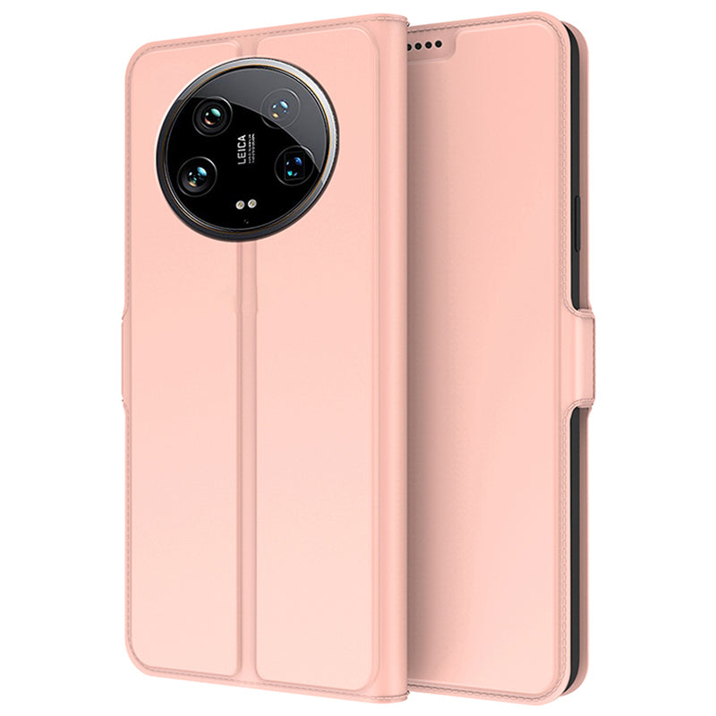 For Xiaomi 14 Ultra Case TPU Inner Shell Card Holder Leather Stand Phone Cover For Xiaomi 14 Ultra Case TPU Inner Shell Card Holder Leather Stand Phone Cover